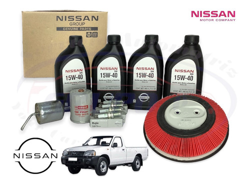 Kit Afinación Nissan Np300 D22 Estaquitas 15w40 04/15 Orig