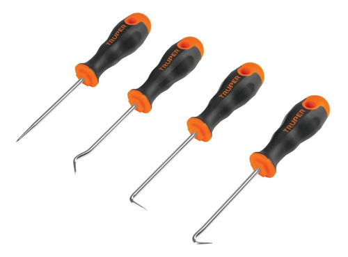Ganchos Multiusos, Set 4 Piezas Truper 14210