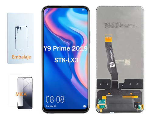  Pantalla Táctil Para Huawei Y9 Prime 2019 Stk-lx3
