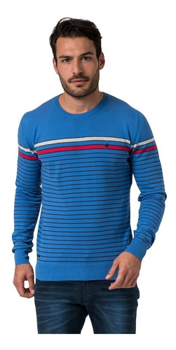 Sweaters Pullovers Buzos Hombre Algodón Moda Sport Diseño Italia Brooksfield 