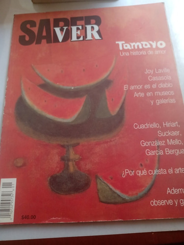 Imagen 1 de 5 de Revista Saber Ver Mayo Junio 1999 Rufino Tamayo