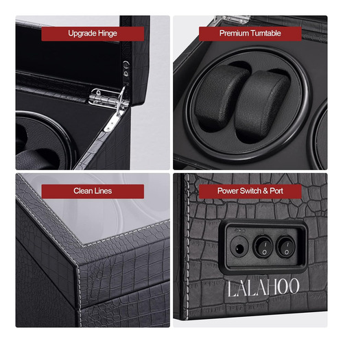 Watch Winder For Automatic Watches, Ultra Quiet Motor For...