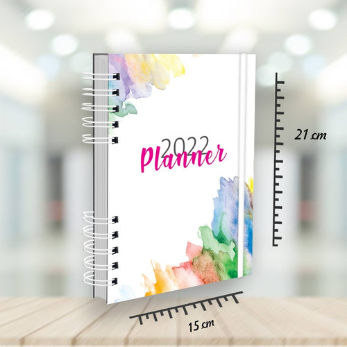Imagem 3 de 10 de Planner Visão Semanal E Mensal - Coleção Colors