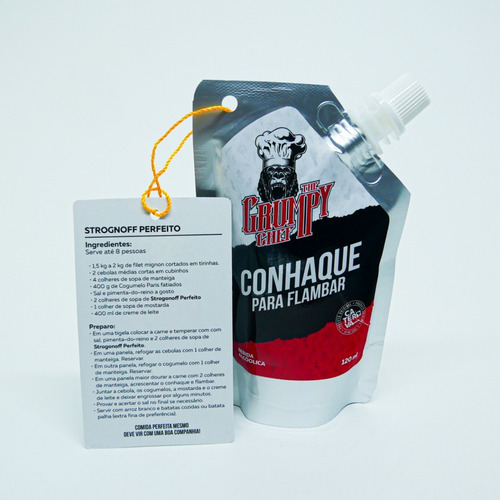 Imagem 4 de 4 de Kit Strogonoff Perfeito The Grumpy Chef