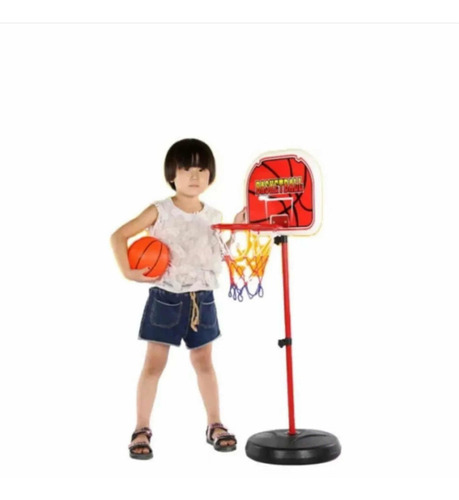 Aro De Basket Para Niños Ajustable En 4 Alturas