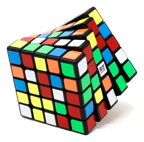 Cubo Mágico Pro 5 Qizheng Profissional 5x5x5 Colorido Cuber