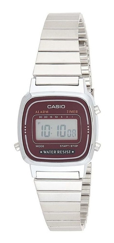 Relógio Feminino Digital Casio Vintage La670wa-4df