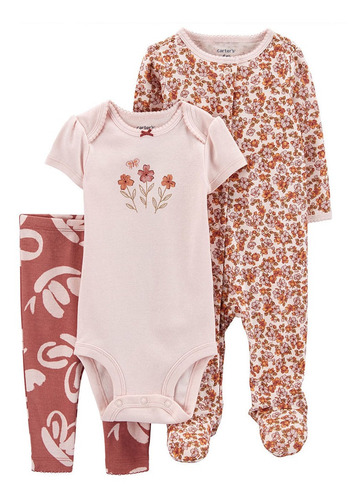 Carter´s Set 3 Piezas Osito-pijama Body Pantalon 1n689910