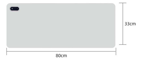 Aquecedor Aquecido Da Almofada De Mesa Para Cinza 80cmx33cm