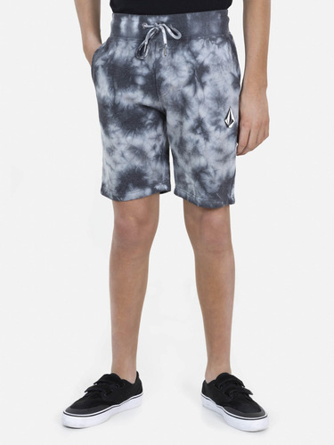 Bermuda Fleece Short Dye Juvenil Multicolor Volcom