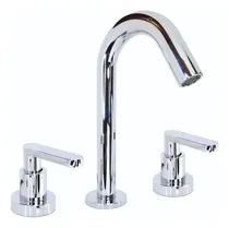 Comprar Grifería De Lavatorio Aqualaf Aura Lever Cromo Acabado Cromado Color Plateado