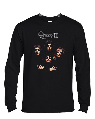 Polera Ml Queen 2 Con Logo Rock Abominatron