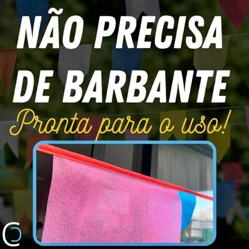 Bandeirinhas Bandeirolas Festa Junina Tnt Com 50 Metros