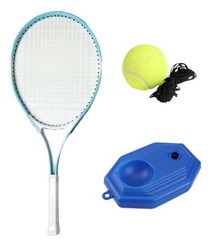 Pelota De De Tenis, Equipo De Entrenamiento De Raqueta Azul