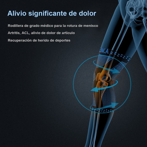 Rodillera Elástica De Compresión Para Deportes Correr