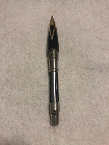 Lapicera Estilográfica Sheaffer Triumph Silver Gold Imperia