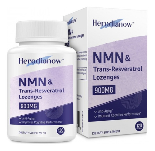 Nmn & Resveratrol 950mg X Capsula X 120 Caps Dura 4 Meses Us