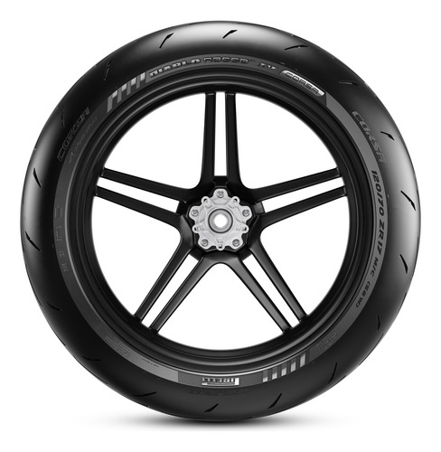 Pneu Dian 120/70r17 Pirelli Diablo Rosso Corsa 4 Sem Câmara