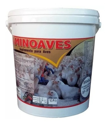 Aminoaves 2 Kg - Núcleo Para Ração De Aves