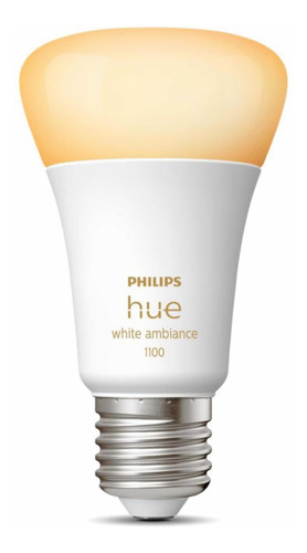 Imagen 3 de 10 de Pack 4 Philips Hue White Ambience Calido~frio E27 Bt 1100lm