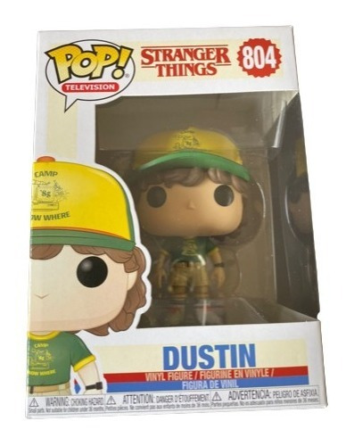 Funko Original Dustin 804 Stranger Things Caja 10/10