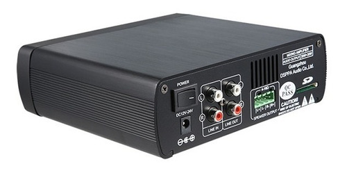 Imagen 5 de 7 de Amplificador Digital 2 X 30 Watts Usb Y Bluetooth 12/24/220v