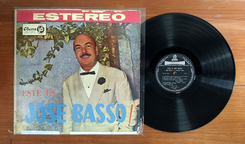 Jose Basso Este Es Disco Lp Vinilo