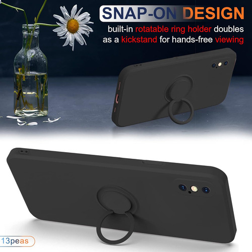 13peas Funda Compatible Con iPhone X/xs (2017/2018), Silicon