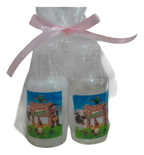Souvenirs Alcohol En Gel Y Crema De Manos Personalizados X10