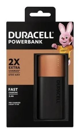 Powerbank Duracell Pb2 6700 Mah