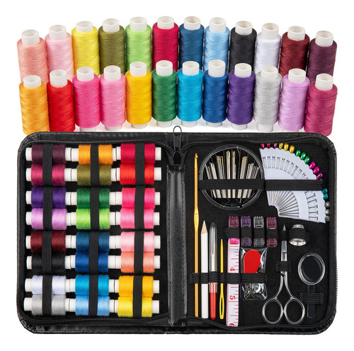 Sewing Kit For Adults And Kids 24 Color Threads Beginners S