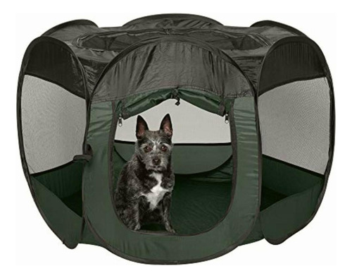 Furhaven Pet Playpen Mesh Open-air Dog Playpen Small