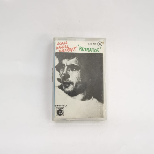 Joan Manuel Serrat Retratos Cassette Europeo Musicovinyl