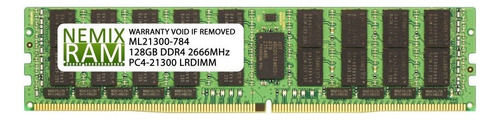 Memoria Ram Server 8gb 1x8gb Ddr4 2666 Mhz Lrdimm Nemix Mem