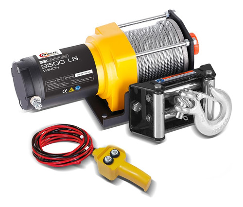 Rugcel - Cabrestante Electrico Atv/utv De 12 V De 3500 Libra