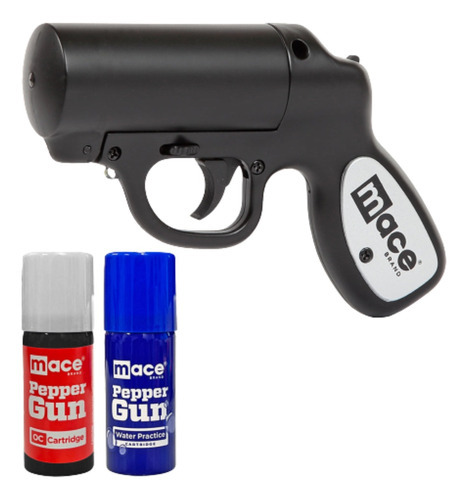 Pistola De Gas Pimienta Mace Pepper Gun Color Negro Xtr C