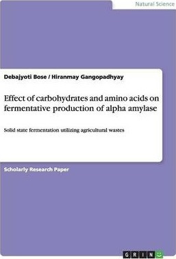 Libro Effect Of Carbohydrates And Amino Acids On Fermenta...