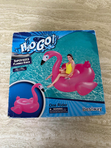 Bestway Flotador Flamingo Inflable Extra Grande 1,75 Mts