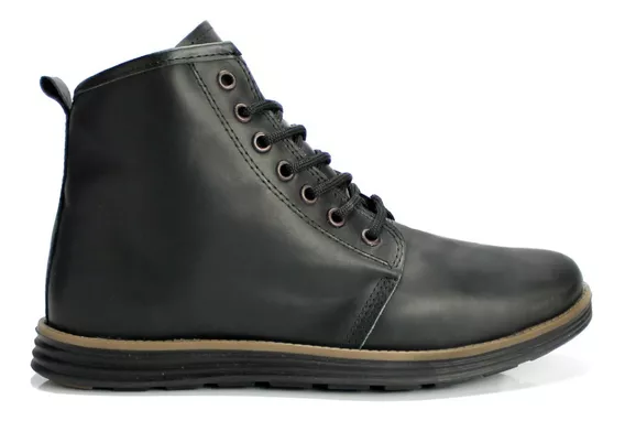 Botas Borcegos De Cuero De Hombre Bourbon Store