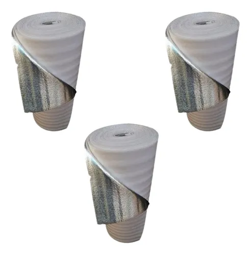 comprar 3 Rollos Aislacion Termica Para Techos De Chapa 5mm Aluminio