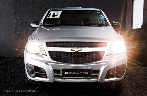 Imagem 10 de 15 de Chevrolet Montana Ls 1.4 2019 Baixa Km Completa