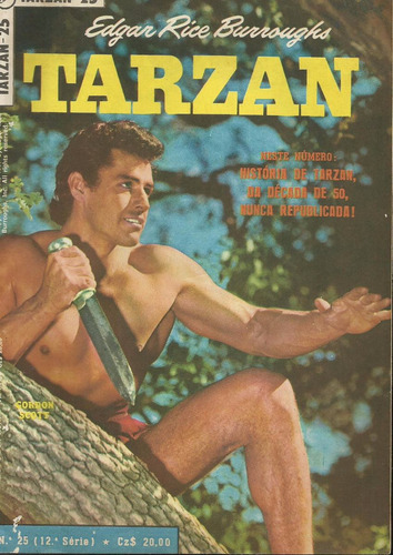 Revista Tarzan V. 25 Gordon Scott Edgar Rice