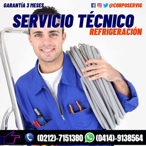 Imagen 6 de 6 de Refrigeración Servicio Técnico Nevera Cava Cuarto A/a Cavas