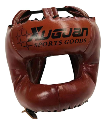 Casco De Boxeo, Entrenamiento De Mma, Acolchado Marrón S