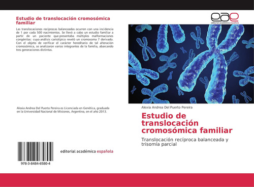 Libro: Estudio Translocación Cromosómica Familiar: Transl