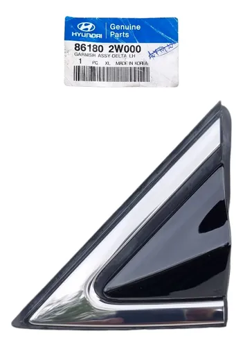 Moldura Retrovisor Esquerdo Santa Fé 2013 A 2018 Original