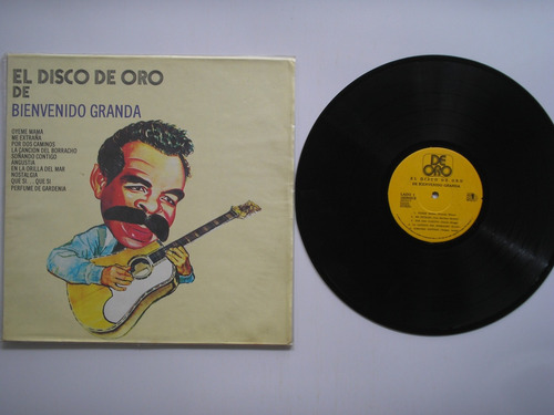 Lp Vinilo Bienvenido Granda El Disco De Oro Colombia 1987