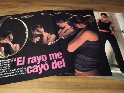 (ar428) Deborah De Corral * Clippings Revista 3 Pgs * 1995