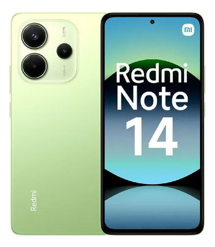 Smartphone Redmi Note 14 Dual Sim 256/8gb 4g Verde Claro