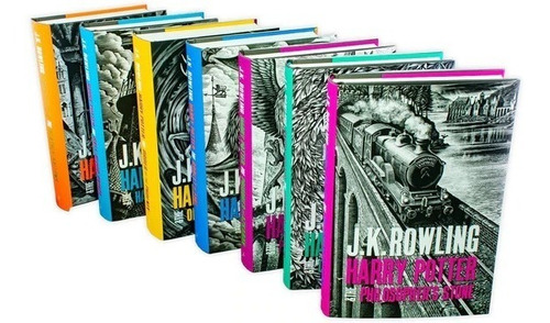 Imagen 3 de 7 de Harry Potter Boxset The Complete Collection (t. Dura Ingles)